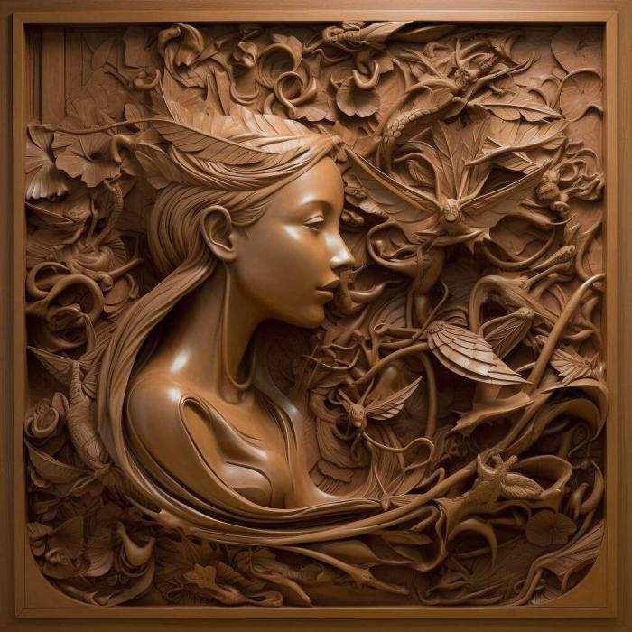 نموذج ثلاثي الأبعاد لآلة CNC 3D Art 